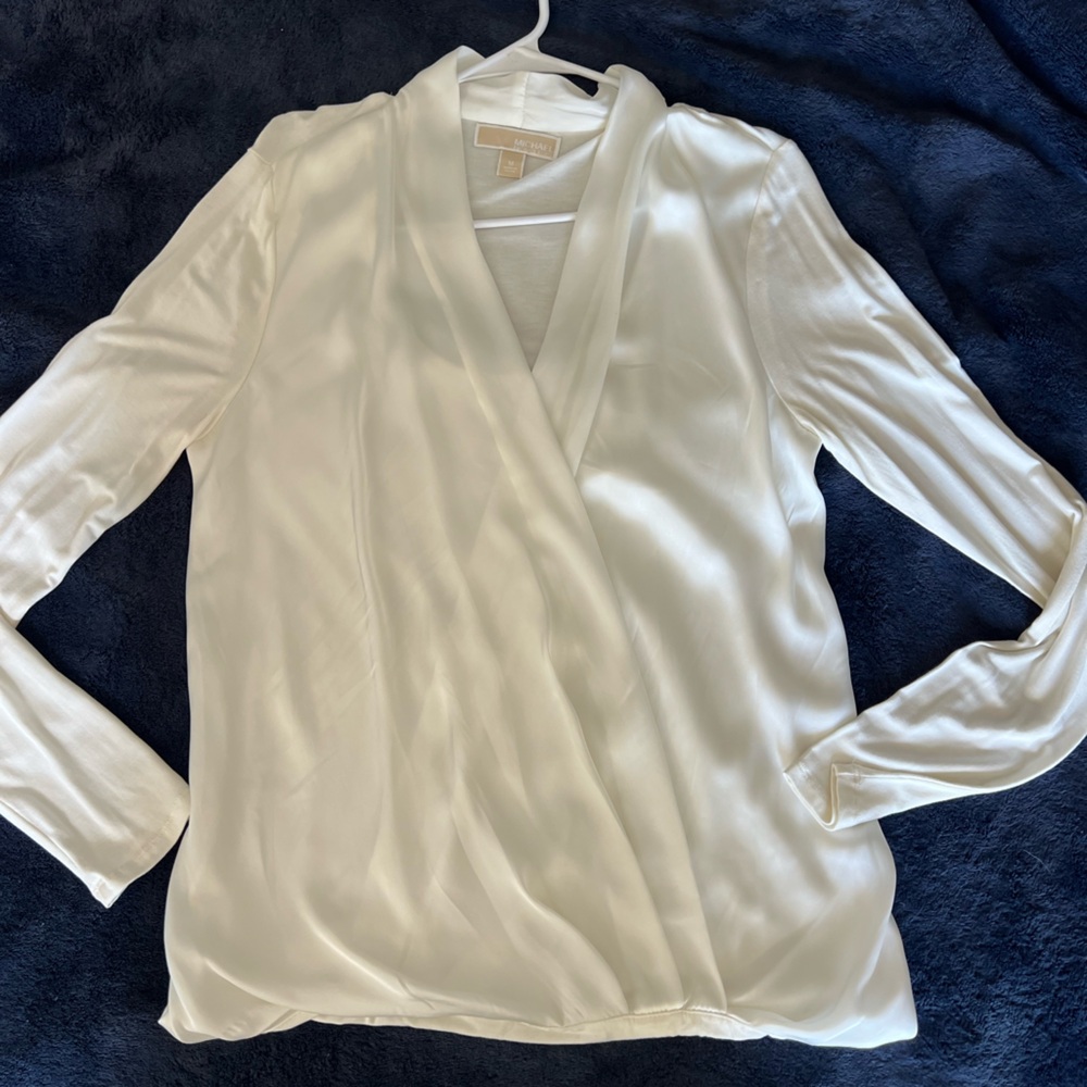 Michael Kors Cream Blouse